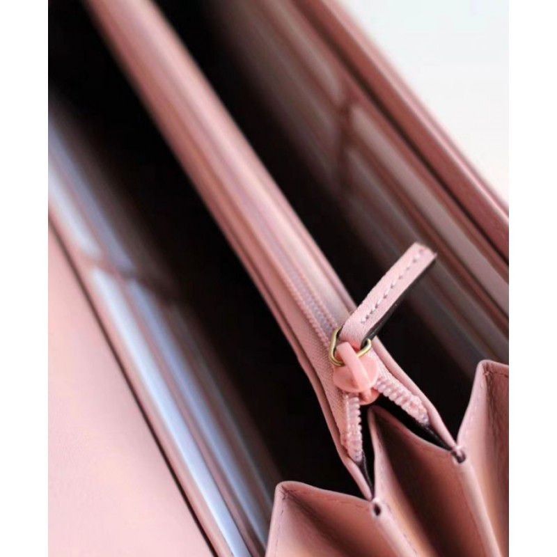 GG Marmont continental wallet 443436 Pink