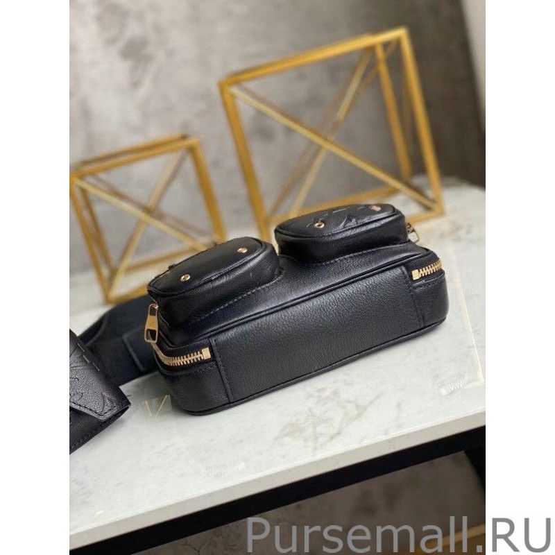 Utility Crossbody Bag In Black M80450