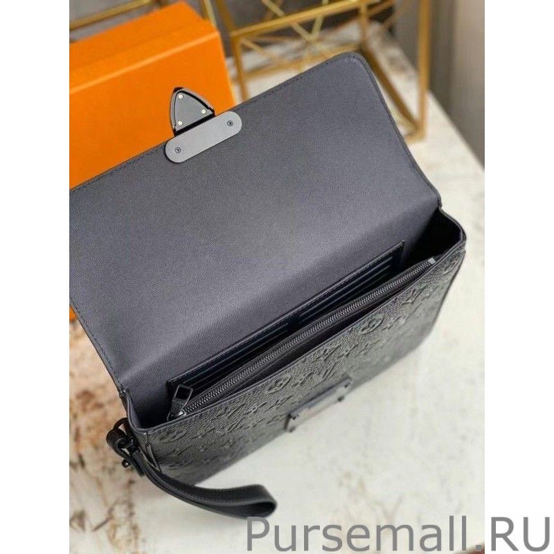 S Lock A4 Pouch Monogram M80582