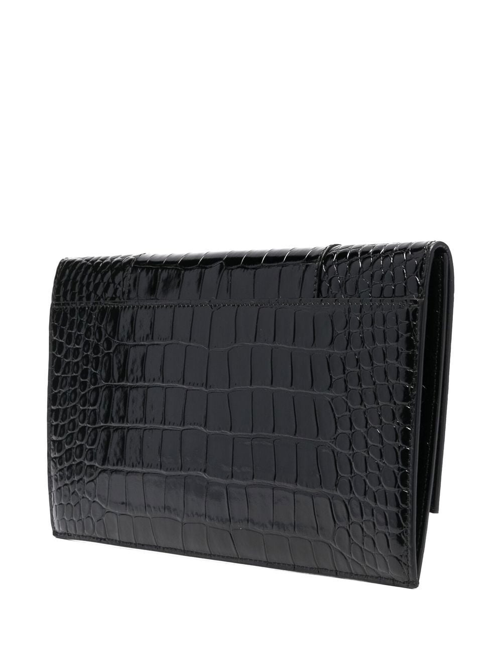 Ba*len*cia*ga hourglass flat clutch bag