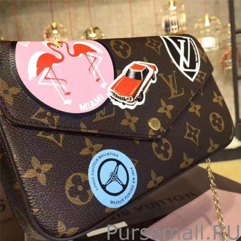 Monogram Canvas Pochette Felicie M62145