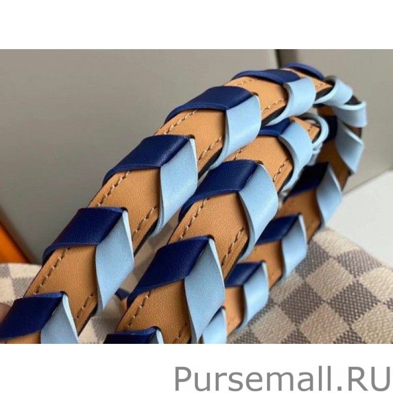 Damier Azur NeoNoe MM With Braided Strap N50042