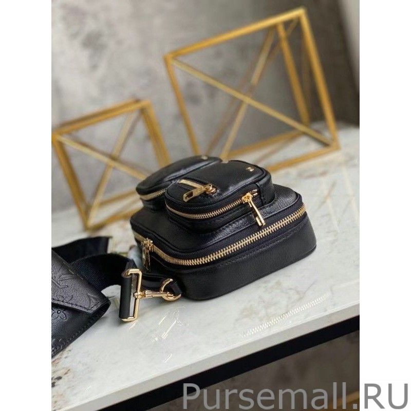 Utility Crossbody Bag In Black M80450