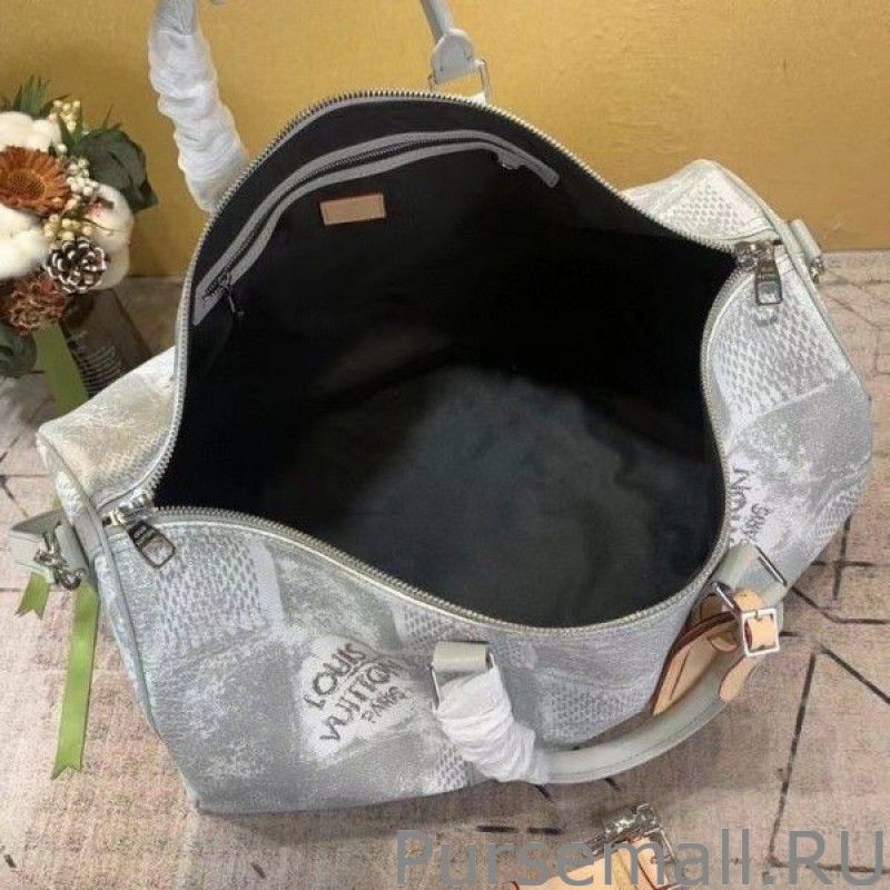 Keepall Bandouliere 50 Damier Salt N50069