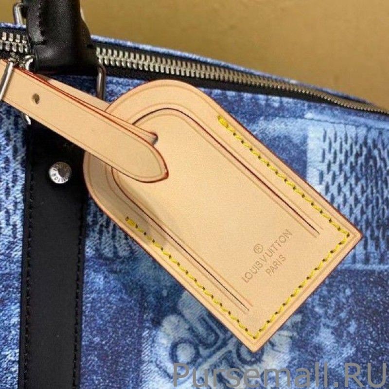 Keepall Bandouliere 50 Damier Salt N50059