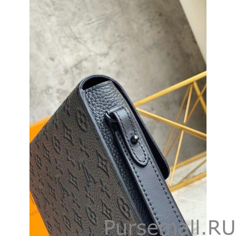 S Lock A4 Pouch Monogram M80582