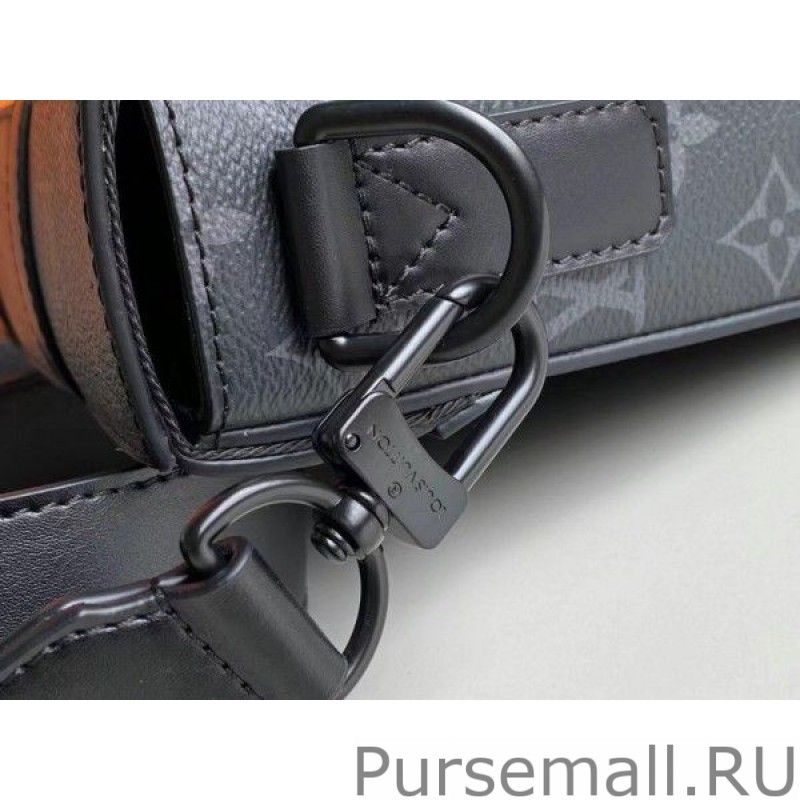 Trunk Messenger Bag Monogram Eclipse M45727