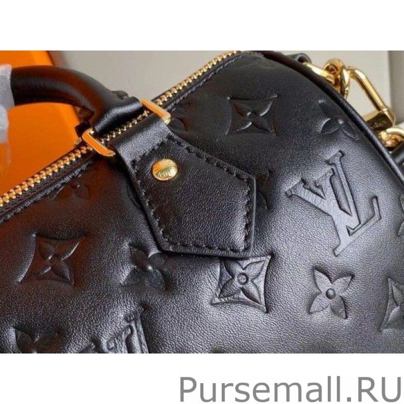 Speedy Bandouliere 22 Bag Monogram Lambskin M58631