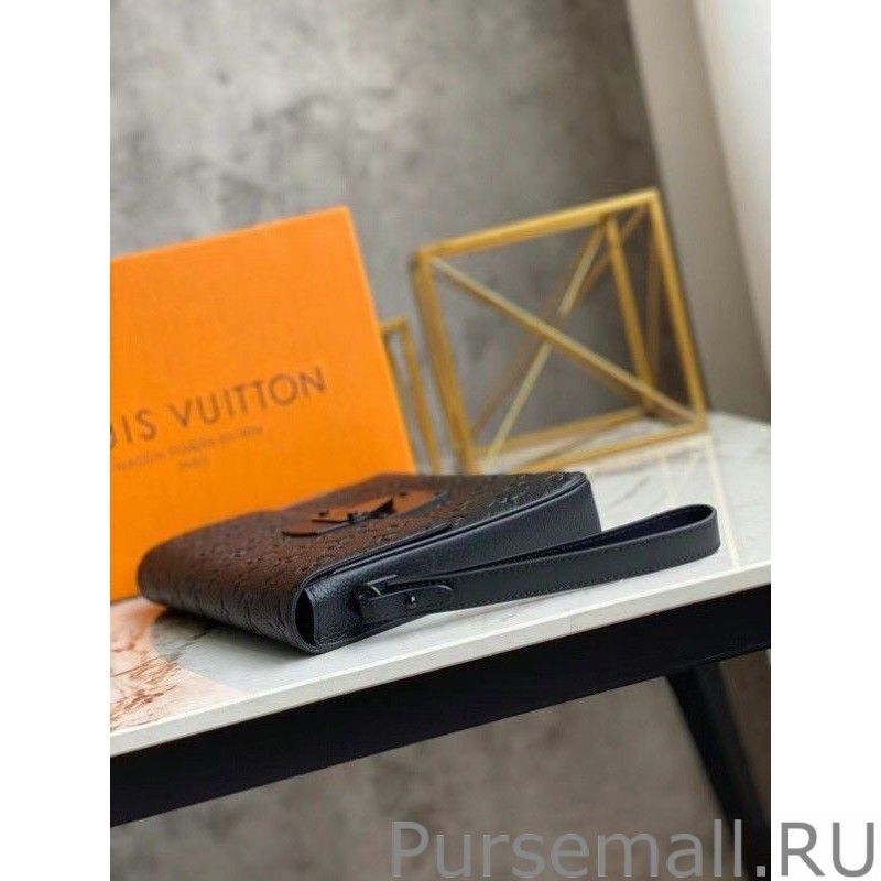 S Lock A4 Pouch Monogram M80582