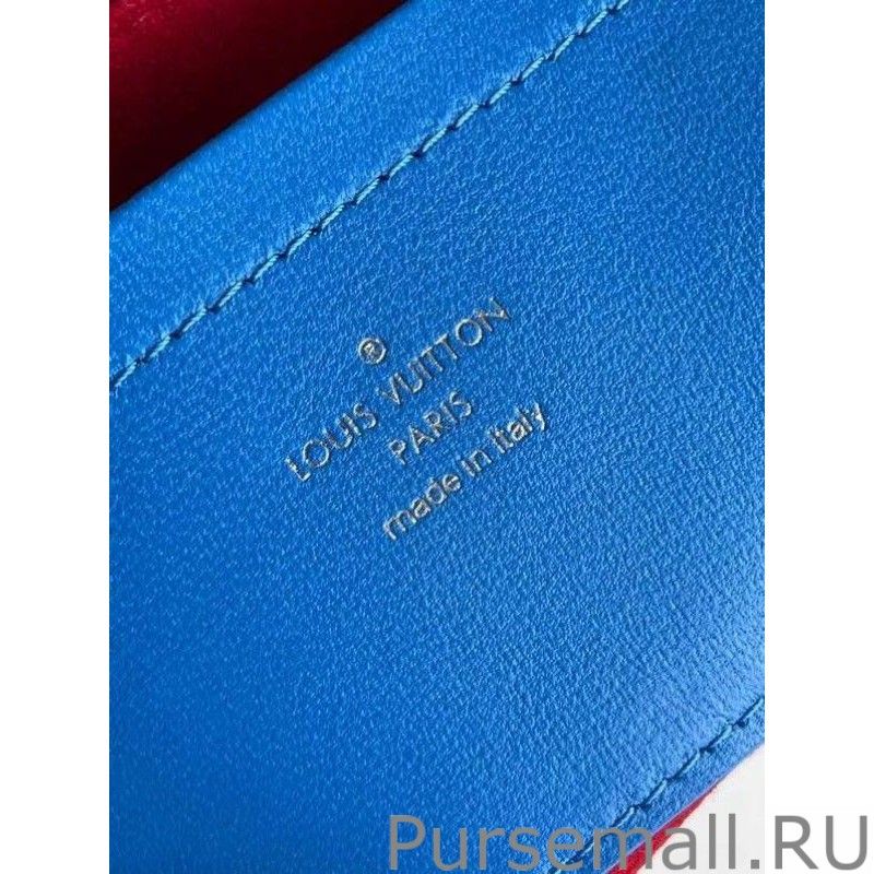 Blue Coussin Pochette Bag M80743