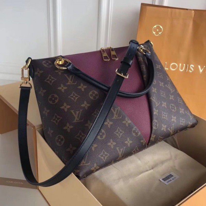 V Tote MM Monogram Canvas M43949