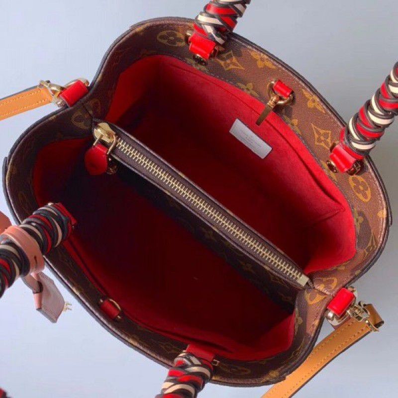 Montaigne BB Bag With Braided Handle Monogram M44671