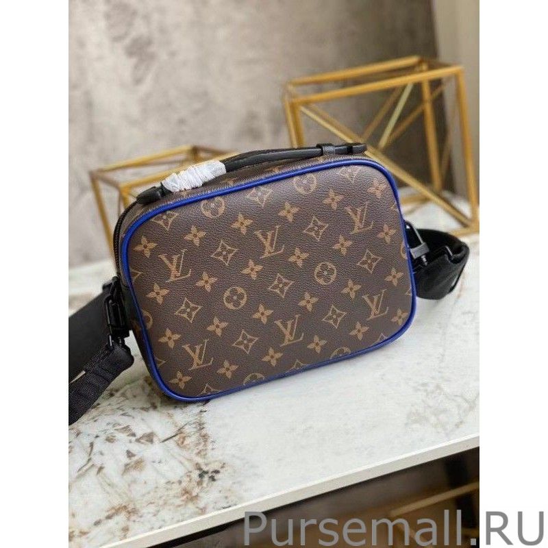 S Lock Messenger Monogram Macassar M45863