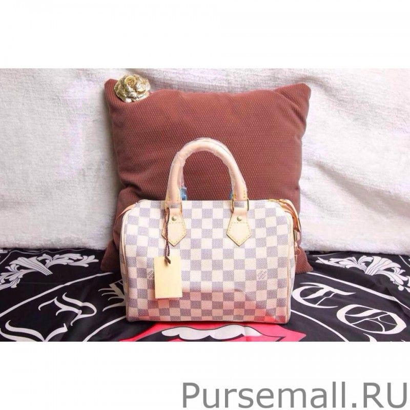 Speedy 25 Damier Azur Canvas N41534