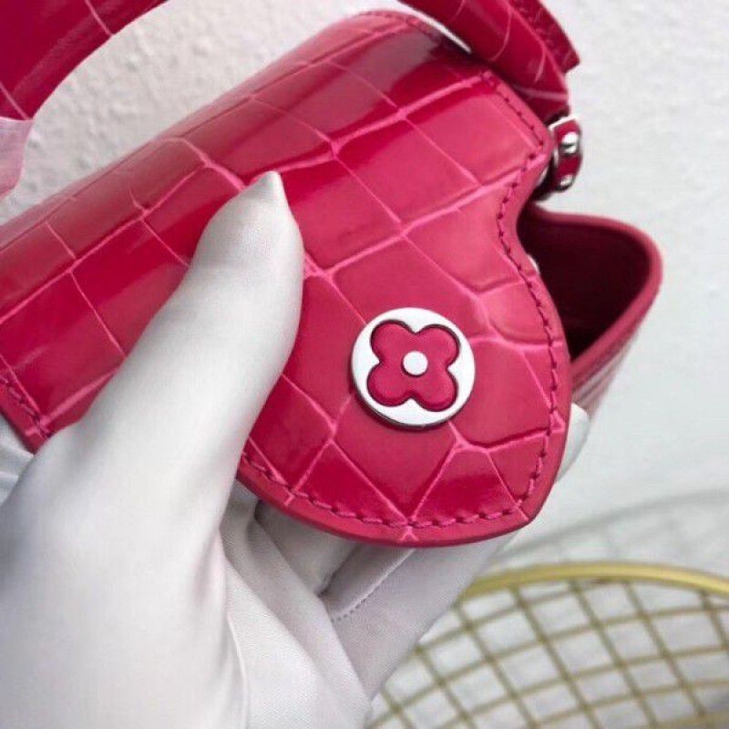 Capucines Mini Crocodile Bag N93163