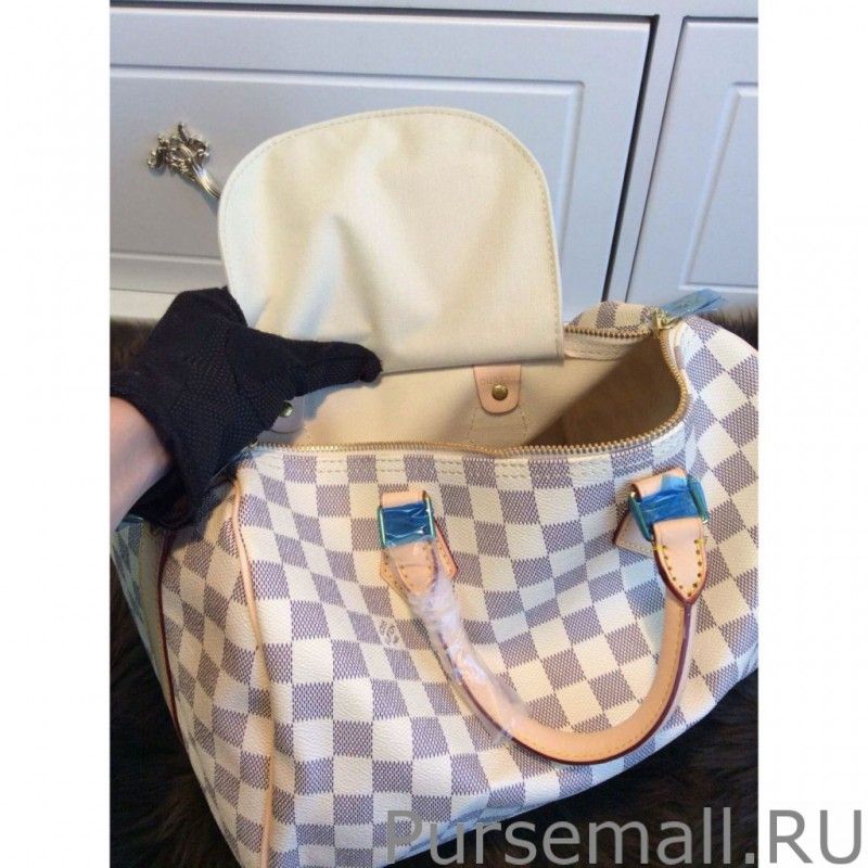 Speedy 30 Damier Azur Canvas N41533