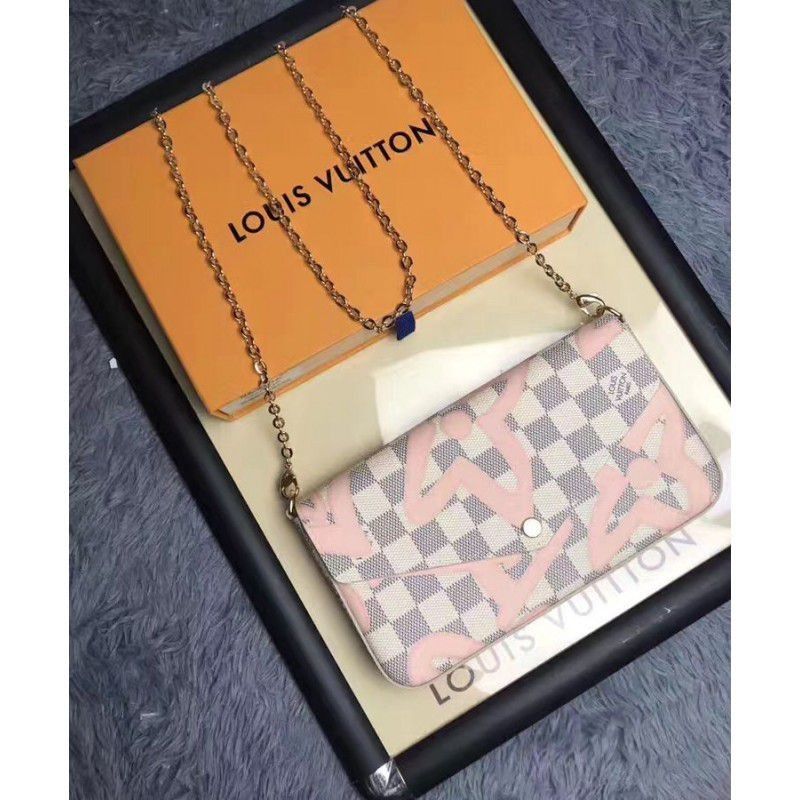 Pochette Felicie N63106 White