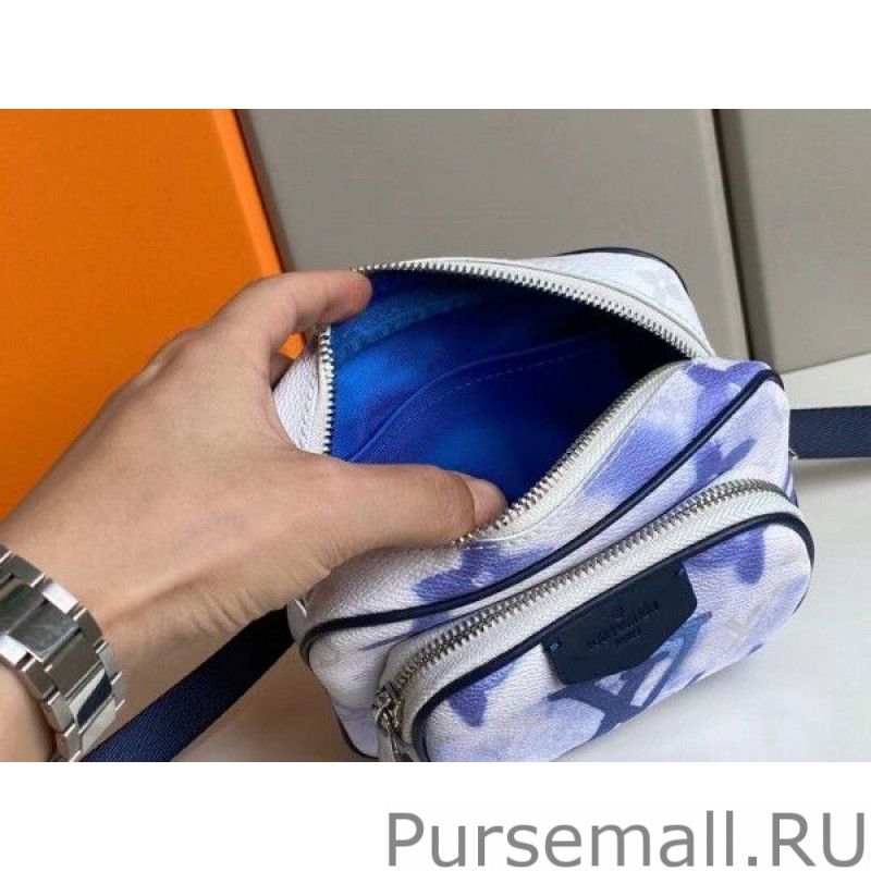 Outdoor Pouch Monogram Watercolor M45763