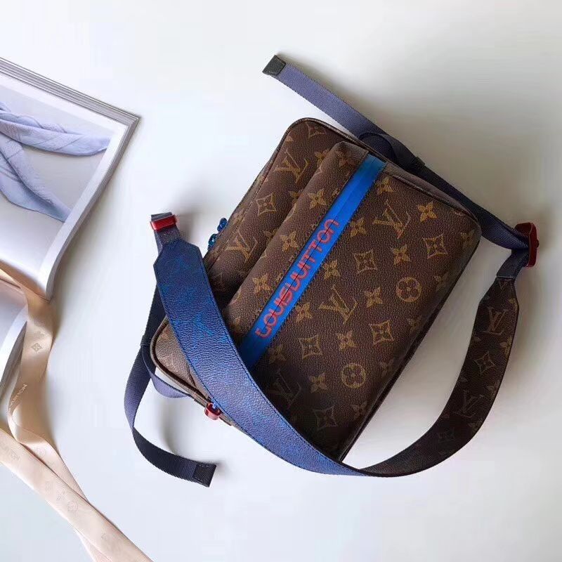 Messenger PM Bag Monogram Canvas M43843 Blue