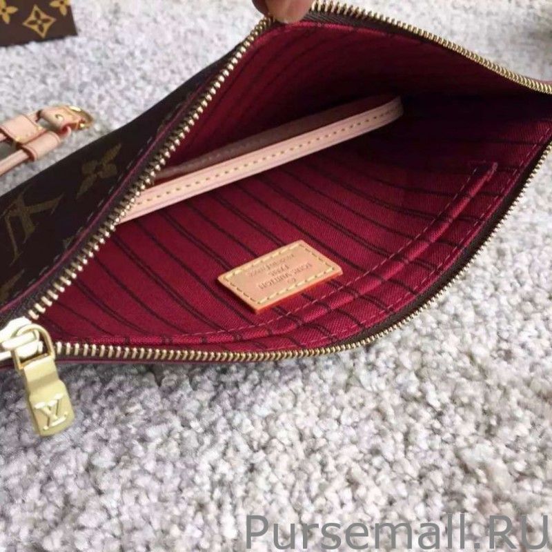 Neverfull GM Monogram Canvas M40991 Fuchsia