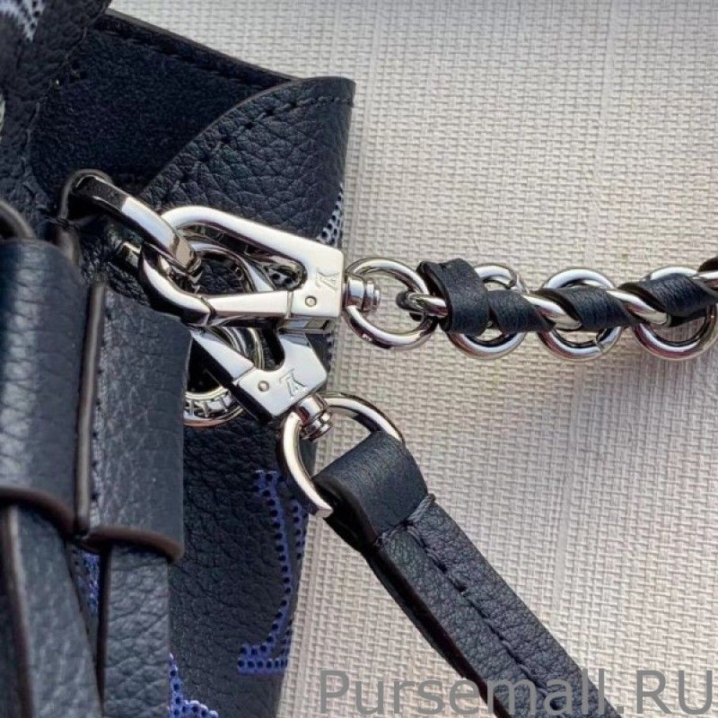 Bella Bag In Blue Mahina Leather M59552