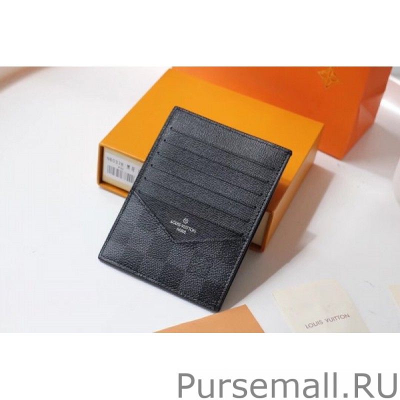 ID Card Holder Damier Graphite N60378
