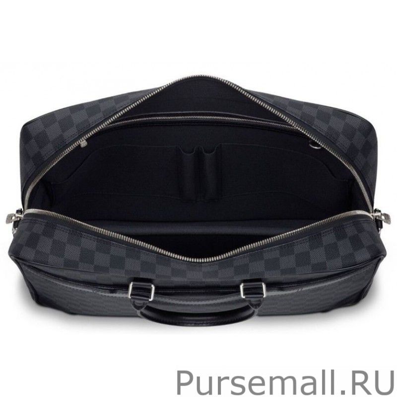 Porte Documents Voyage GM Damier Graphite N41123