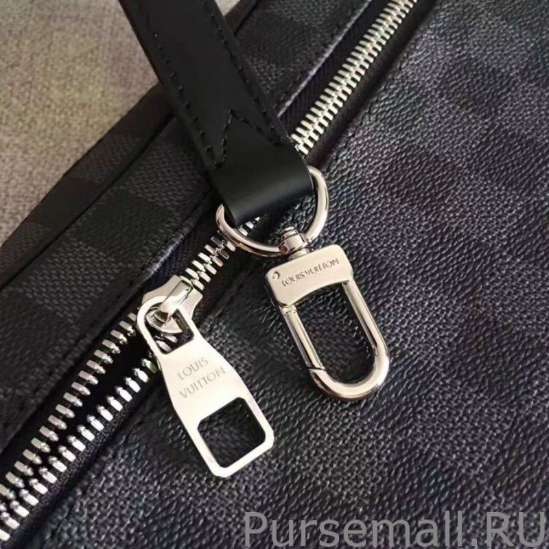 Kasai Clutch Damier Graphite N41664