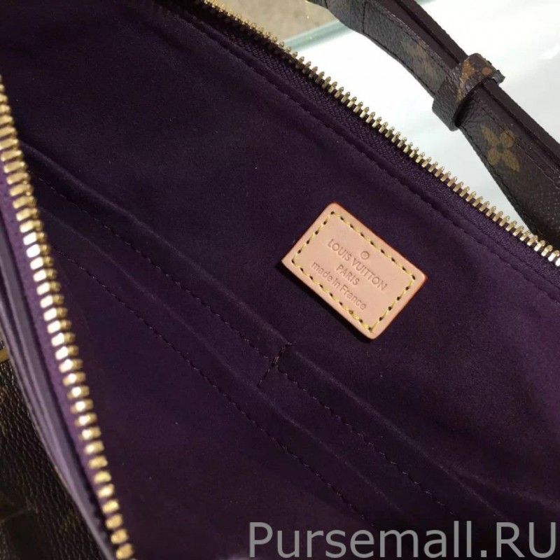 Pallas Monogram Canvas M40908 Quetsche