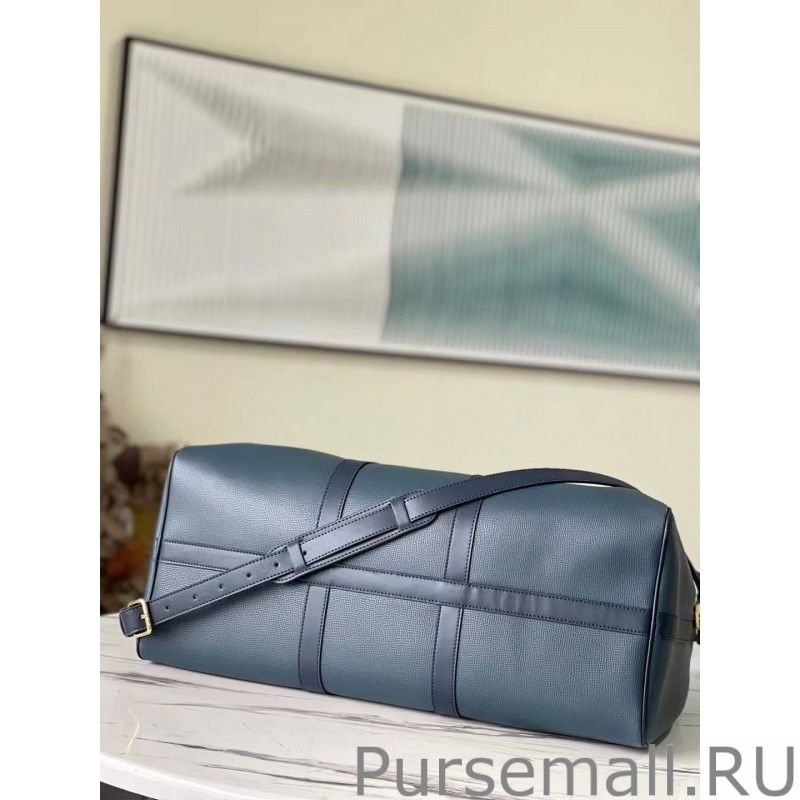 Keepall Bandouliere 50 Leather Denim M45975