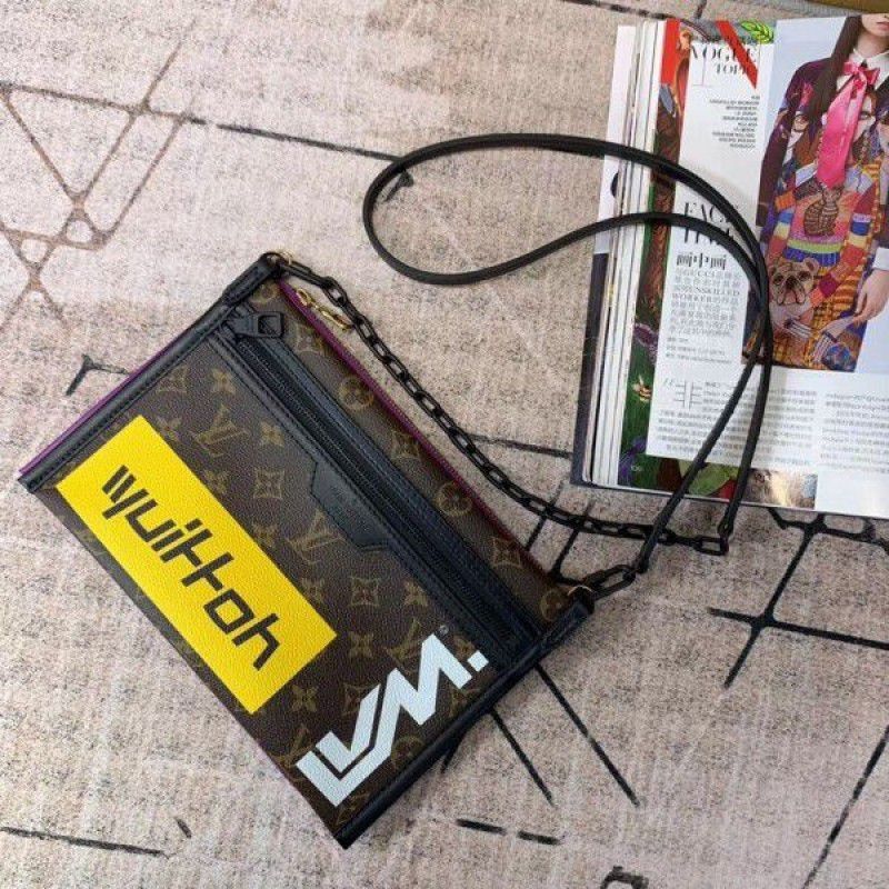 Double Flat Messenger Bag Monogram M44641