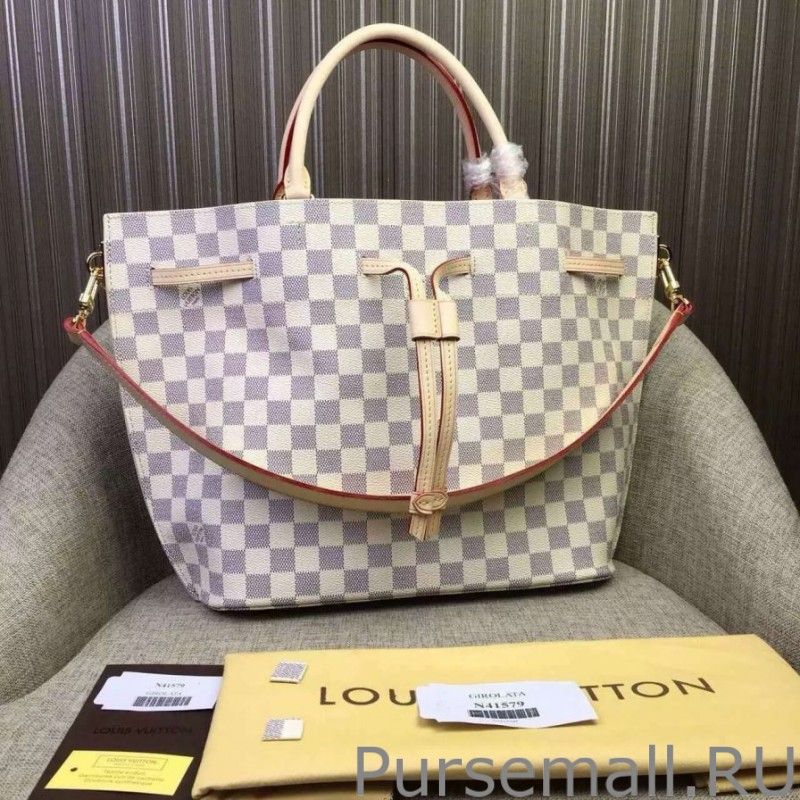 Girolata Bag Damier Azur Canvas N41579