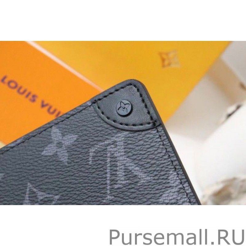 Multi Card Holder Trunk Monogram Eclipse M80556