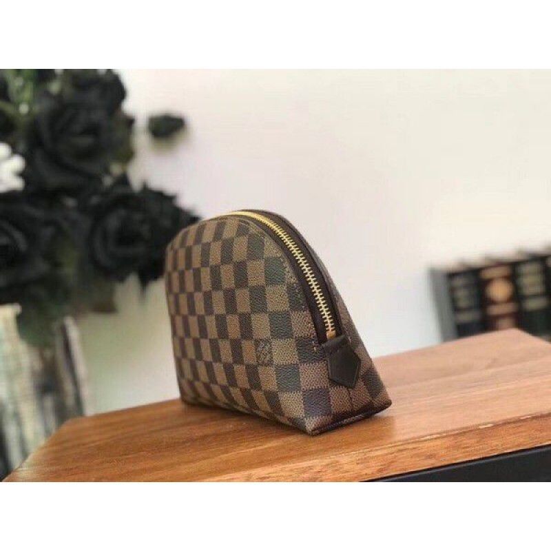 Cosmetic Case GM Damier Ebene N23345