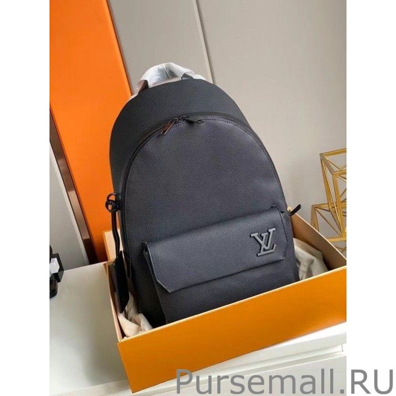 All Black Aerogram Backpack M57079