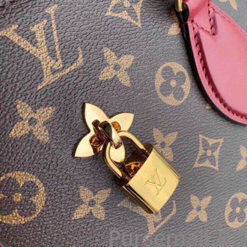 Flower Zipped Tote MM Monogram M44348