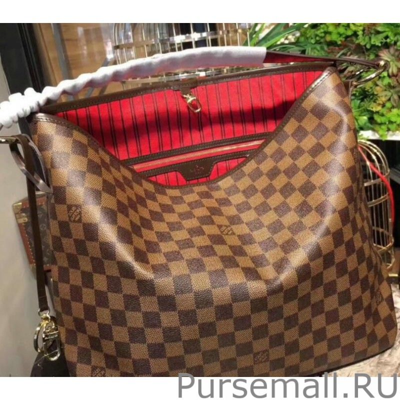 Delightful MM Damier Ebene Canvas N41460