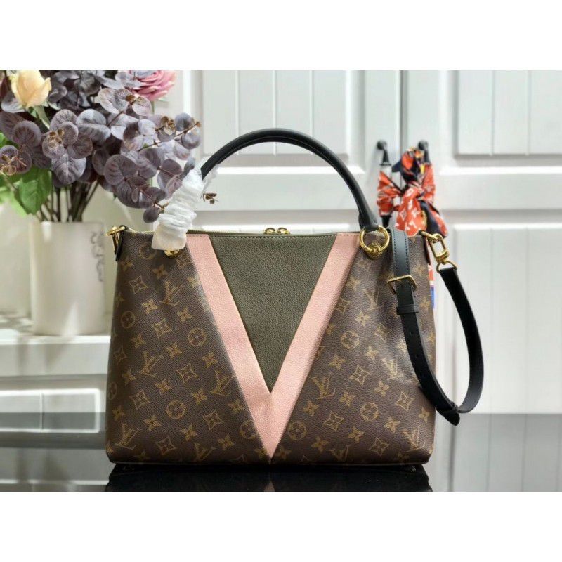 V Tote MM Handbag M44798
