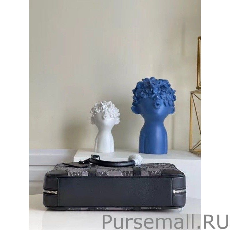 Studio Briefcase Damier Graphite Canvas N50072