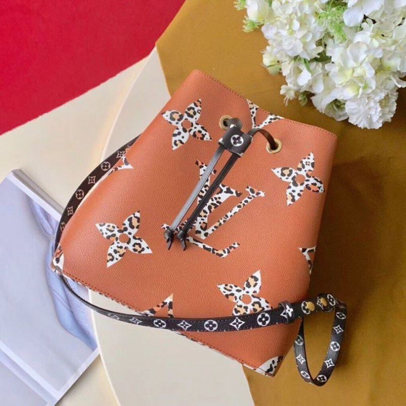 Neonoe Bag Monogram Jungle Leopard Zebra M44717