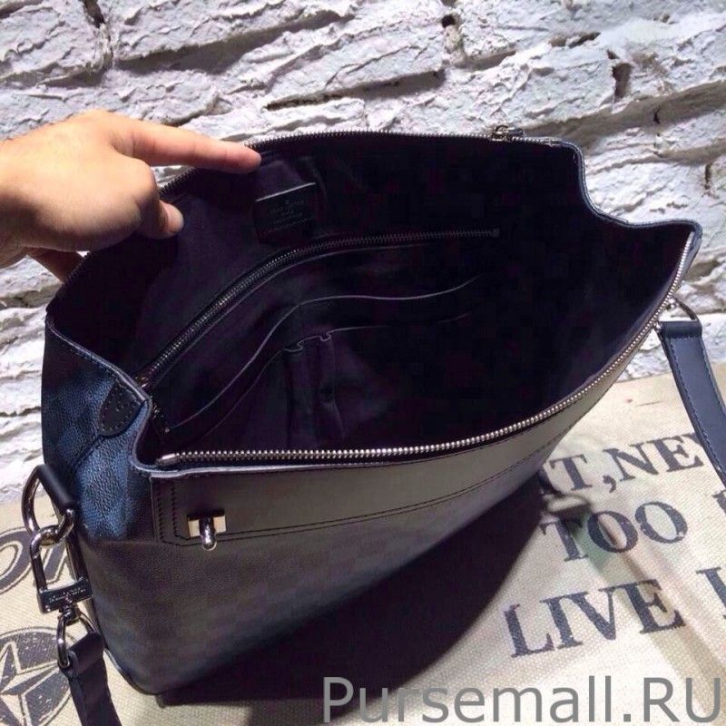 Messenger Greenwich Damier Cobalt N41348