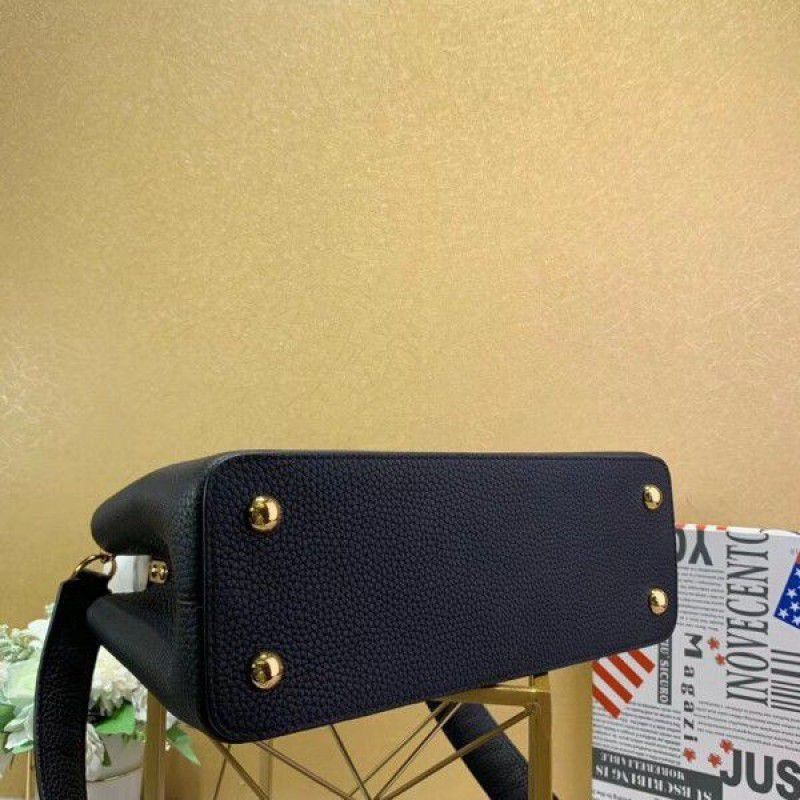 Capucines PM Bag With Braided Handle M55083 Black