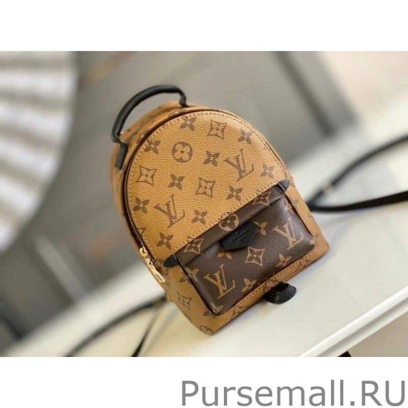 Palm Springs Mini Backpack Monogram Reverse M44872