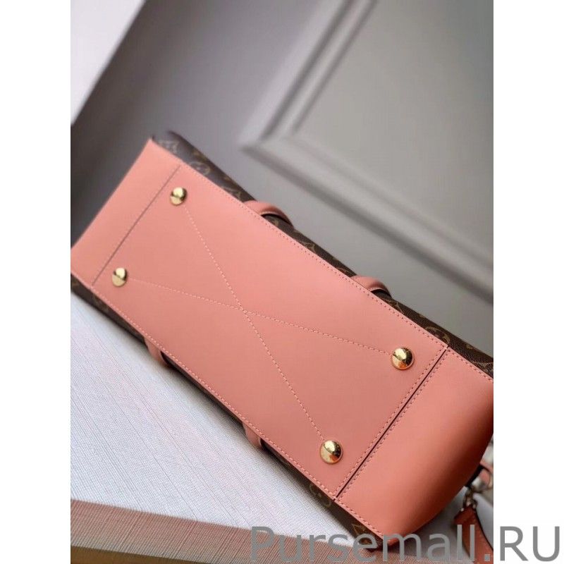 Soufflot MM Monogram Canvas M44817 Pink