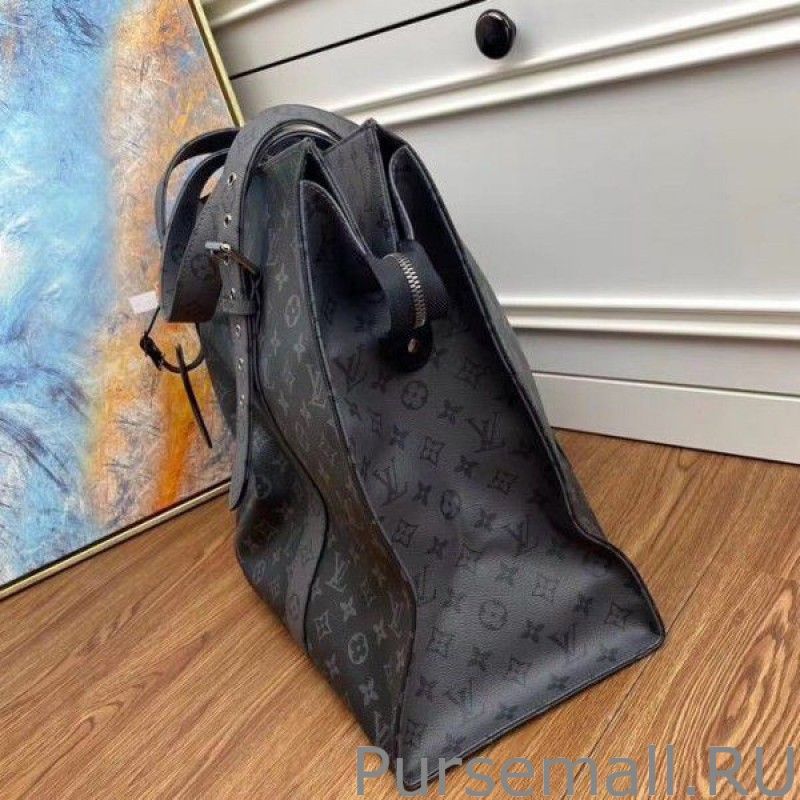 New Cabas Zippe GM Monogram Eclipse M45379