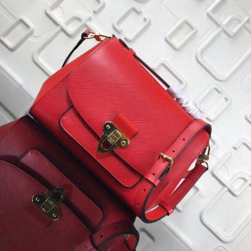 Boccador Bag Epi Leather M53337 Red