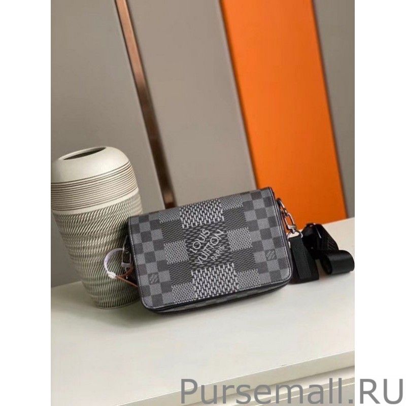 Studio Messenger Damier Graphite N50013