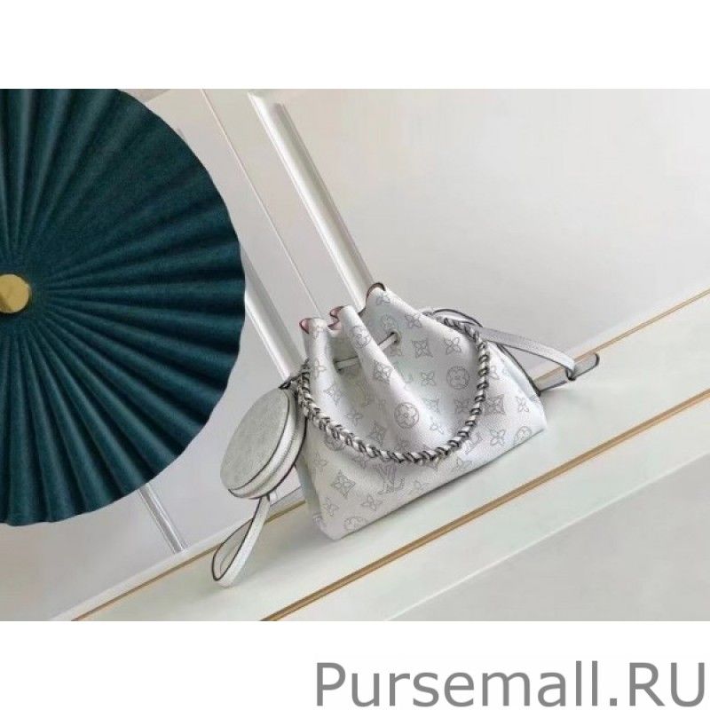 Bella Bag In White Mahina Leather M58480