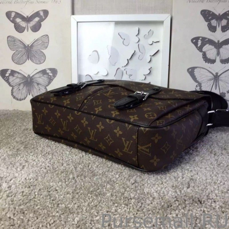 Christopher Messenger Bag Monogram Macassar M41643