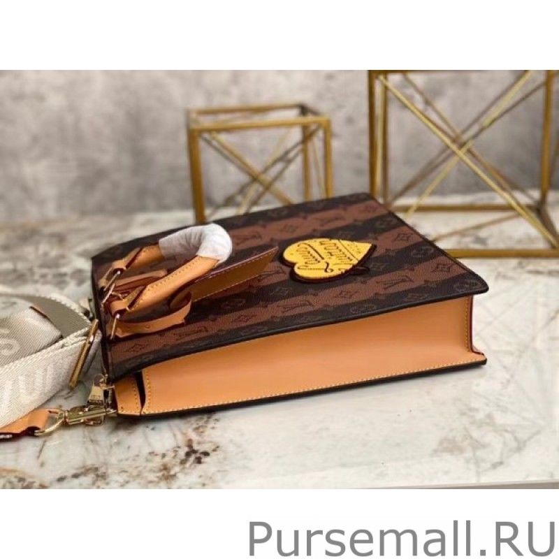 Sac Plat Cross Bag In Monogram Stripes M45969